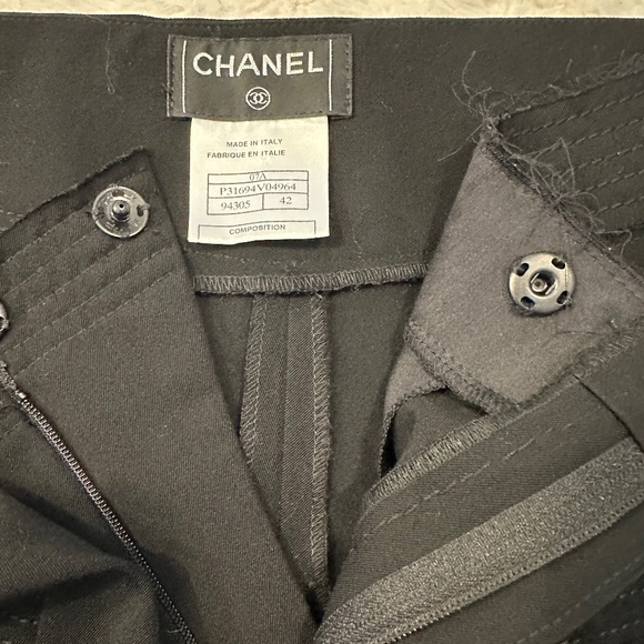 BLACK CHANEL SLACKS - Picture 3 of 6